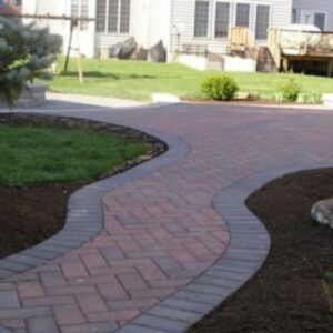 Walkway in from of a house in Maryland